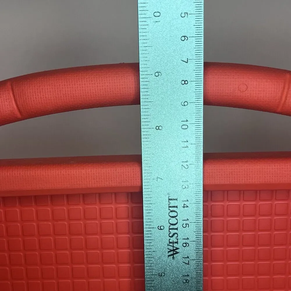 Kids Tablet Case 10 Inch EVA Foam Shockproof Red with Handle Kickstand